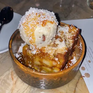 Pretzel Bread Pudding