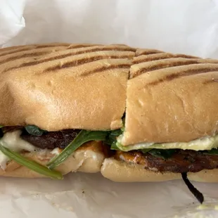 Tempeh bacon sandwich- special