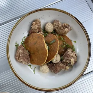 Karage Chicken &amp; Pancakes