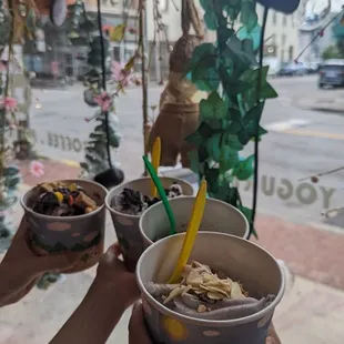 Frozen yogurt
