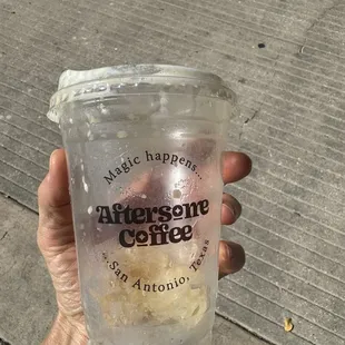 A cup I am wishing was full again