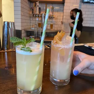 French kiwi juice &amp; Paloma