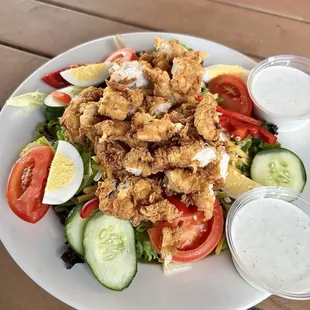 Crispy Chicken Salad