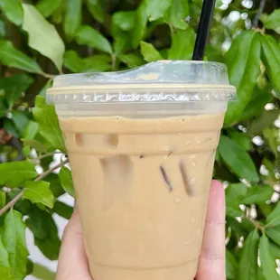 Small vanilla iced latte