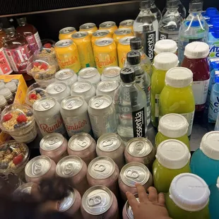 Call beverages and chia parfaits