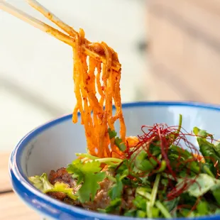 ramen and noodles, food