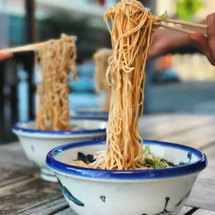 Noodle pull