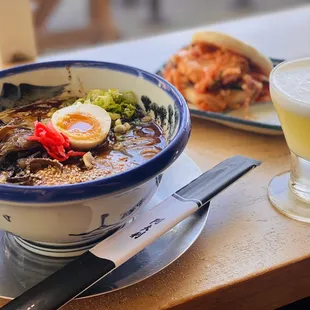 Pork Ramen black garlic