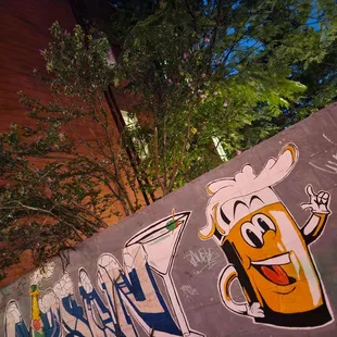 Afuri is surrounded by art.