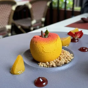 The Famous AG Peach dessert