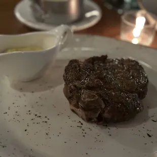 Bone in filet (medium rare)