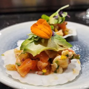 Off menu twist on ceviche ... indescribable!