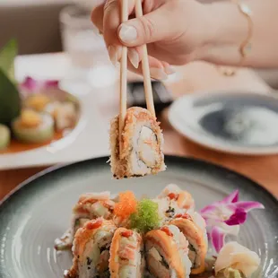 sushi and sashimi, food, sashimi, sushi