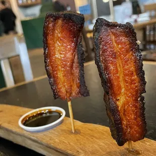Pork Belly on a Stick