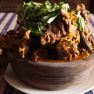 Spiced Goat Head