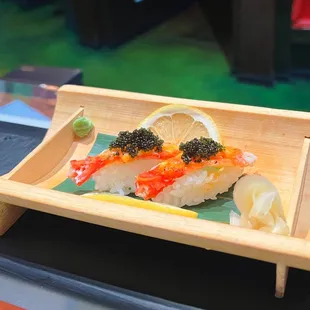 King Crab nigiri