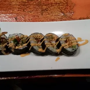 Scallop Blue Crab Roll