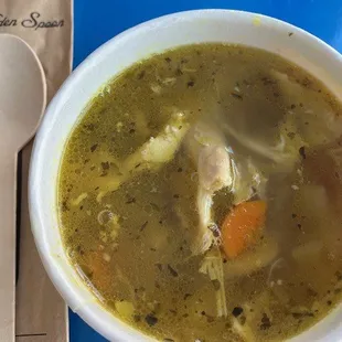 chicken &amp; rice soup