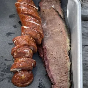 Paper thin brisket