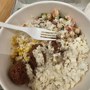 Falafel bowl