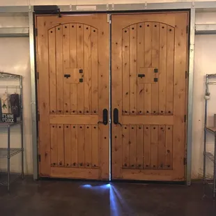 Door to the beautiful yard