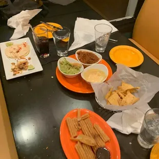 Disapointing service and food.