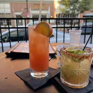 Spicy margarita and specialty drink - circus flare?