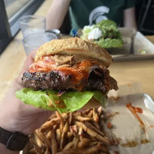 Featured item - wagyu burger