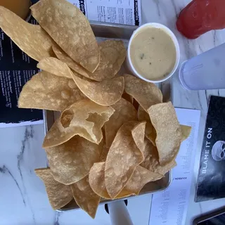 Tortilla Chips & Queso