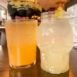 bourbon peach punch &amp; og margarita