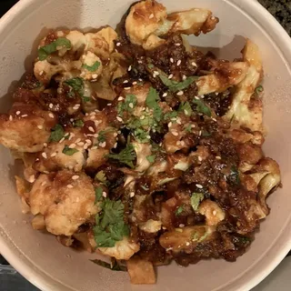 Sticky Cauliflower Bites