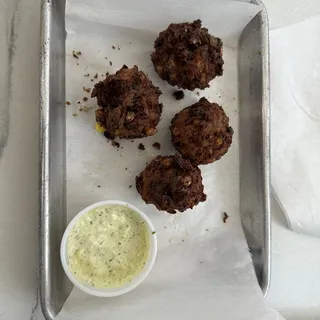 Sweet Corn Fritters