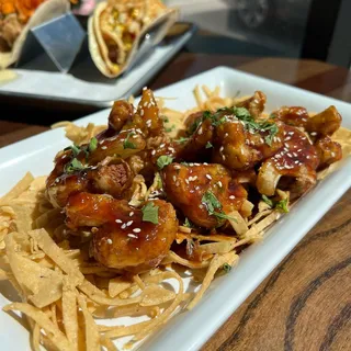 Sticky Cauliflower Bites