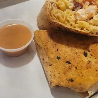Grilled Crispy Chicken Burrito