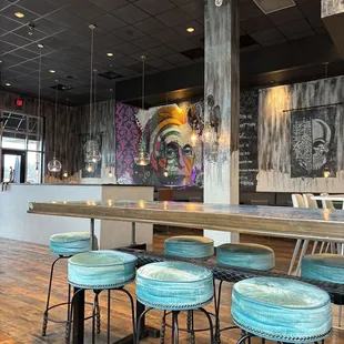 Front bar area!