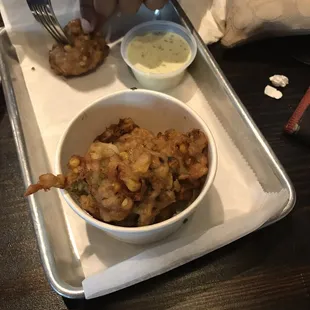 Sweet Corn Fritters