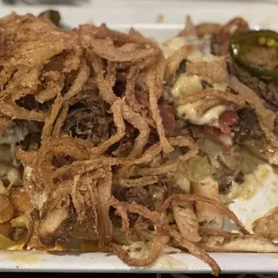 Birria Irish Nachos