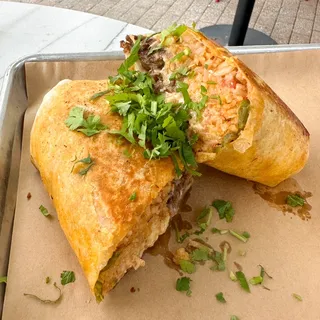 Grilled Birria Burrito