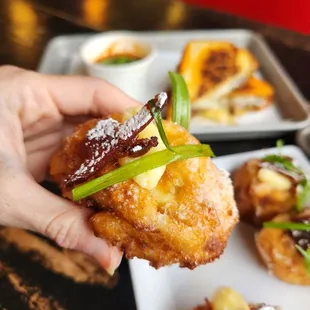 Mac and Cheese Donuts