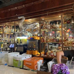 The bar