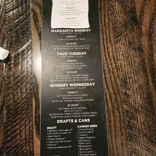 Specials