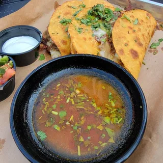 King of Birria (Grilled Street Tacos)