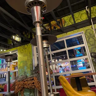 Nice &amp; warm on the patio!