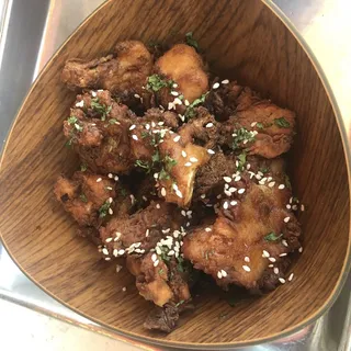 Sticky Cauliflower Bites