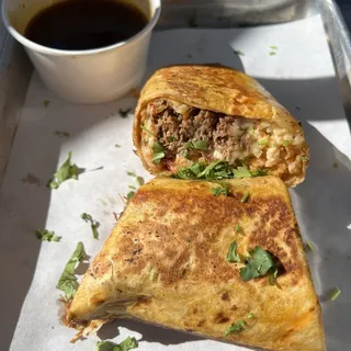Grilled Birria Burrito