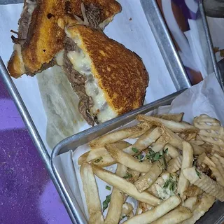 Birria Grilled Cheese Sammy