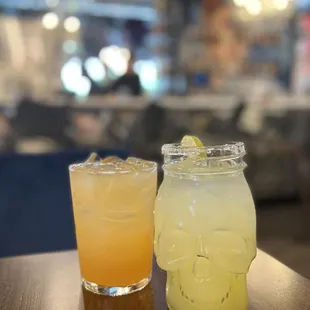 Bourbon peach punch, OG Margarita