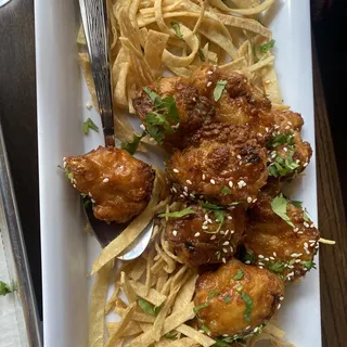 Sticky Cauliflower Bites