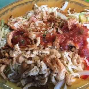 Grilled chicken salad