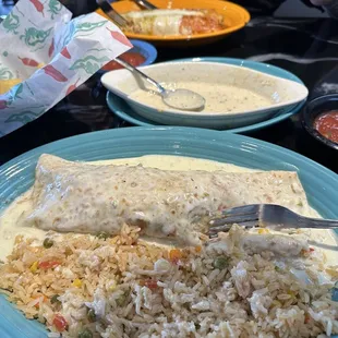 Steak and Cheese Burrito